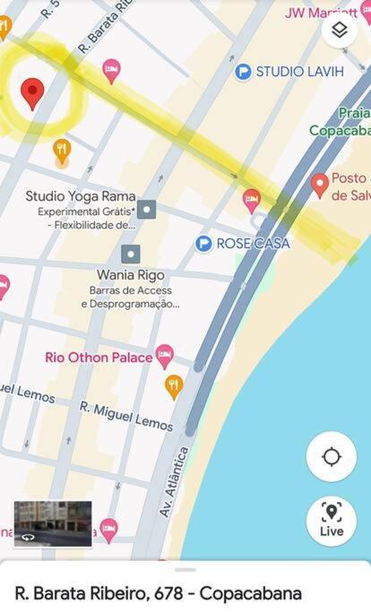 Apartamento Copacabana, Posto 4, Wifi Ate 3 Pessoas Rio de Janeiro